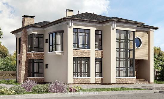 300-005-Л Проект двухэтажного дома, красивый домик из кирпича Темрюк | Проекты домов от House Expert