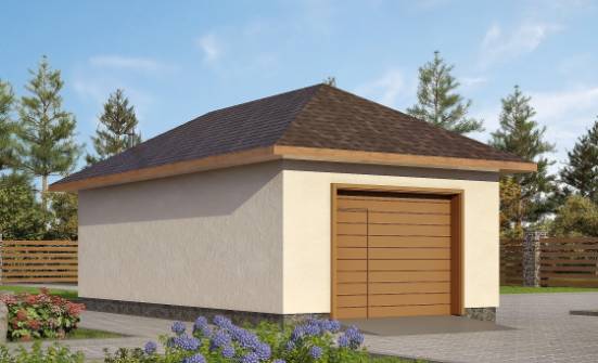 040-001-П Проект гаража из бризолита Темрюк | Проекты домов от House Expert