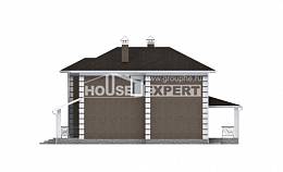 185-002-П Проект двухэтажного дома, простой дом из газосиликатных блоков Темрюк, House Expert