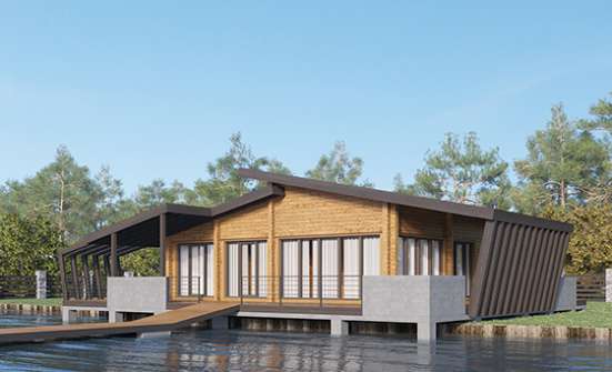 100-007-П Проект бани из дерева Темрюк | Проекты домов от House Expert
